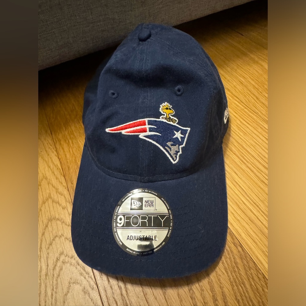 New England Patriots Snoopy New Era Navy baseball cap